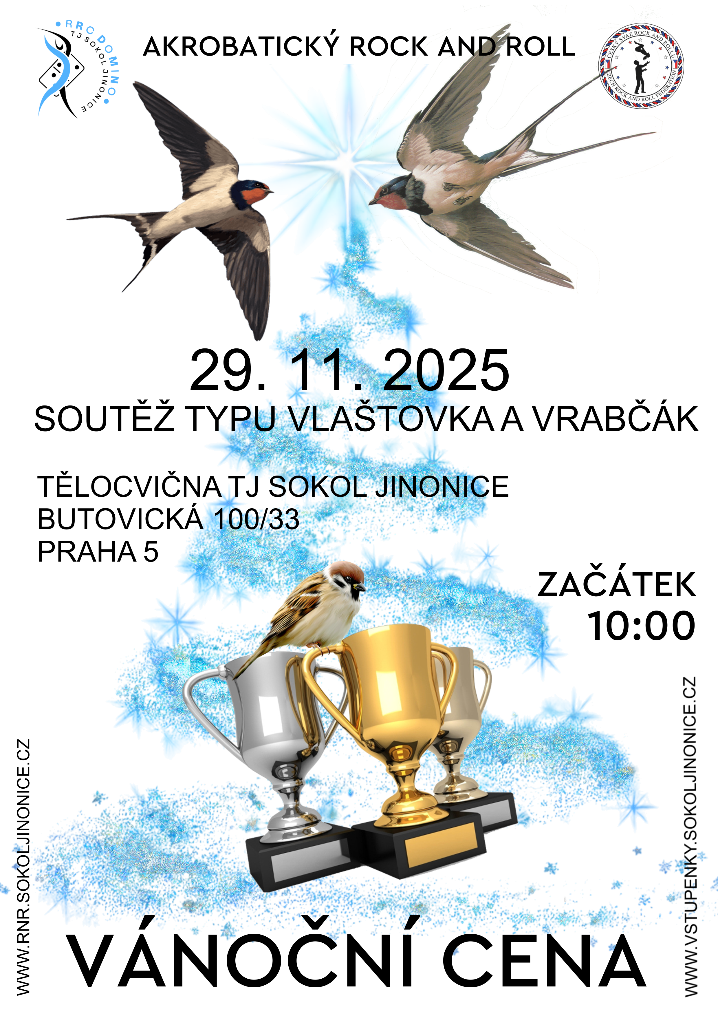 Plakát pro Vlaštovka+Vrabčák