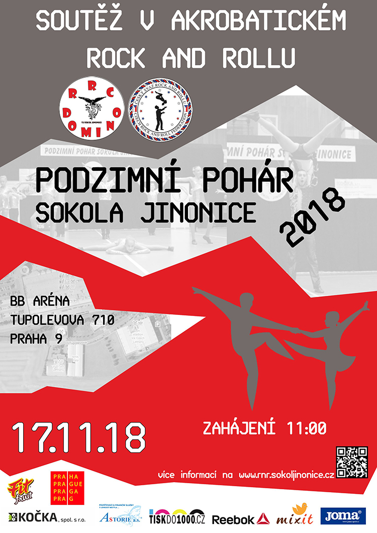 Plakát pro Podzimní Pohár Sokola Jinonice